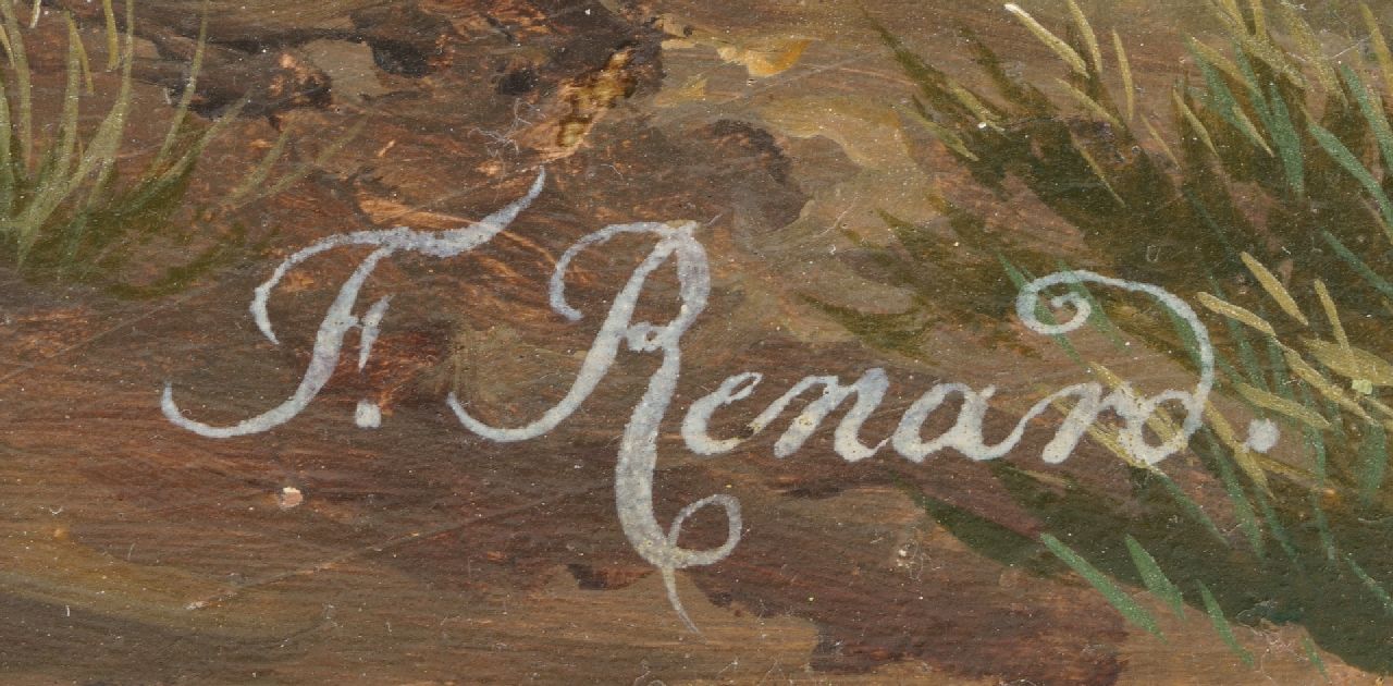 Fredericus Theodorus Renard signaturen Landelijke bedrijvigheid in een dorp