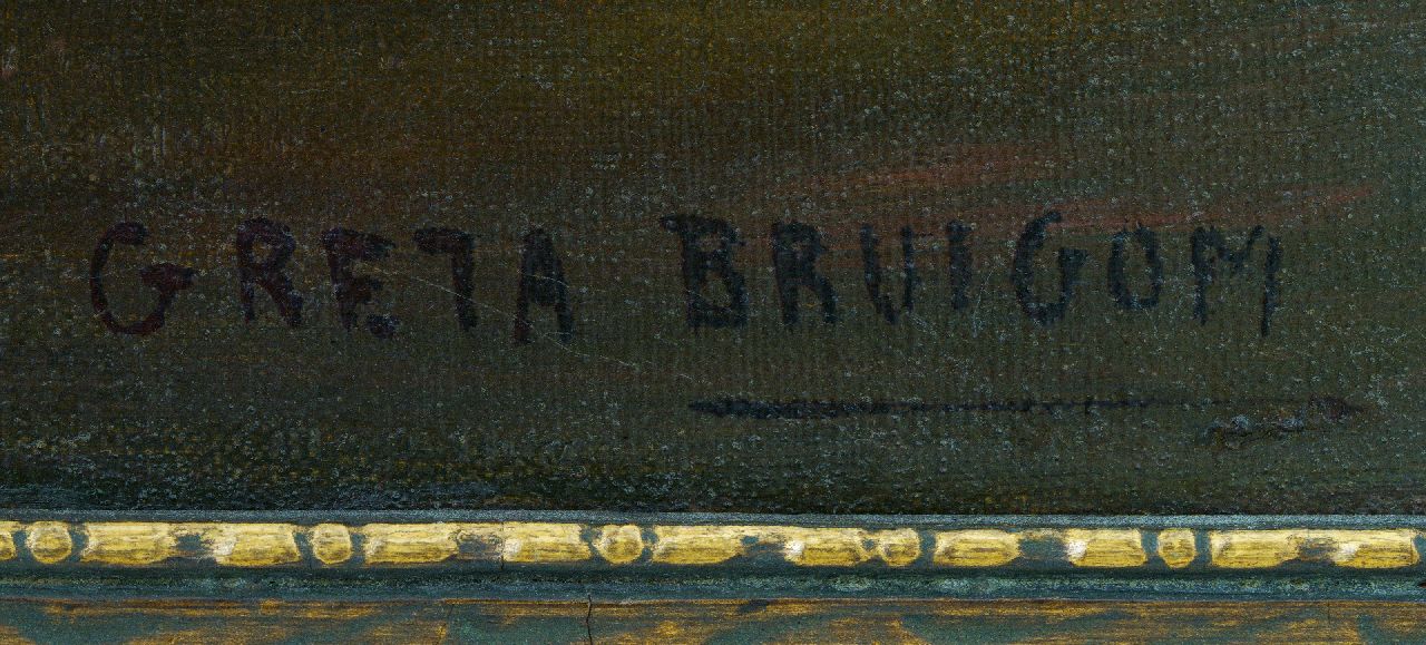 Greta Bruigom signaturen Jonge Nijlkrokodil