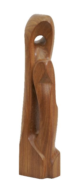 Dolf Breetvelt | Zonder titel, hout, 61,8 x 13,7 cm, te dateren ca. 1950