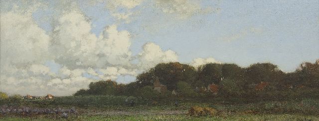 Cornelis Kuijpers | Landschap bij Heelsum, olieverf op doek, 51,0 x 132,0 cm, gesigneerd r.o.