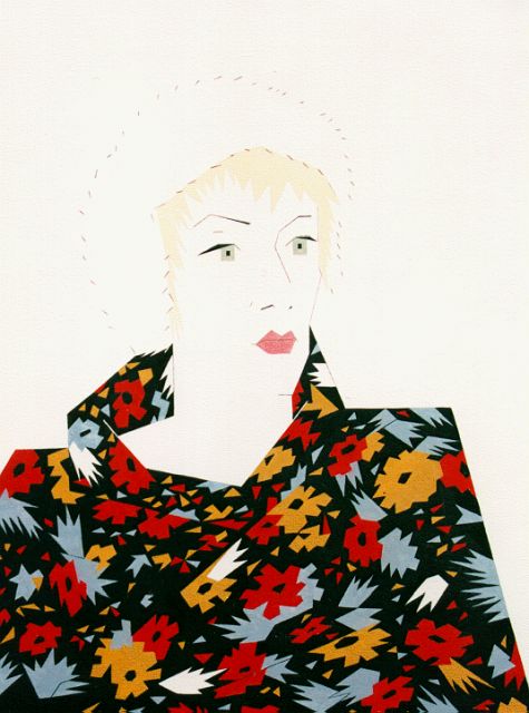 Hendrik Valk | Vrouw in gebloemde blouse, olieverf op paneel, 61,0 x 46,7 cm, gesigneerd monogram en gedateerd '72