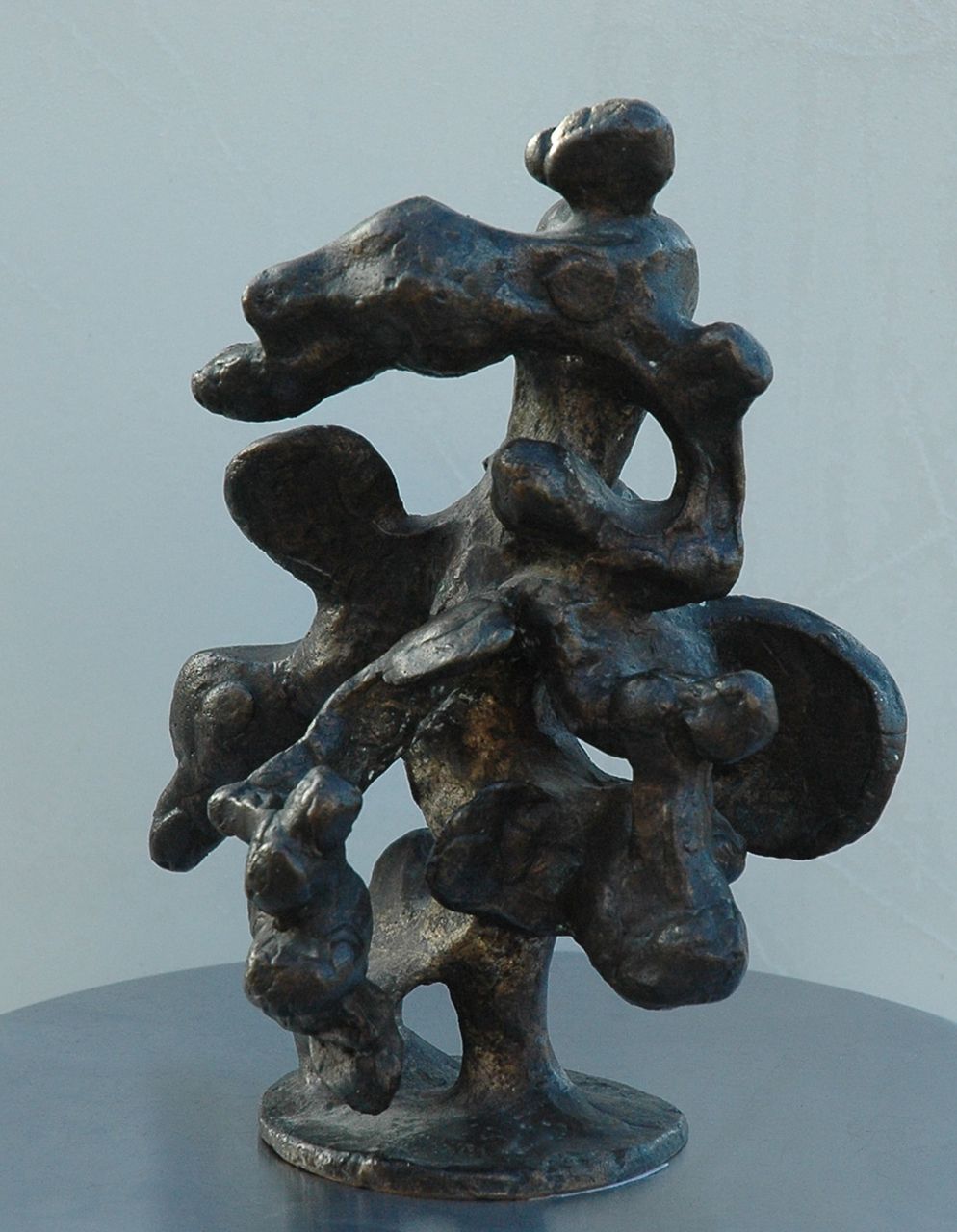 Jonk N.  | Nicolaas 'Nic' Jonk, Dageraad, brons 21,0 x 16,5 cm, gesigneerd gesigneerd op basis en gedateerd '73