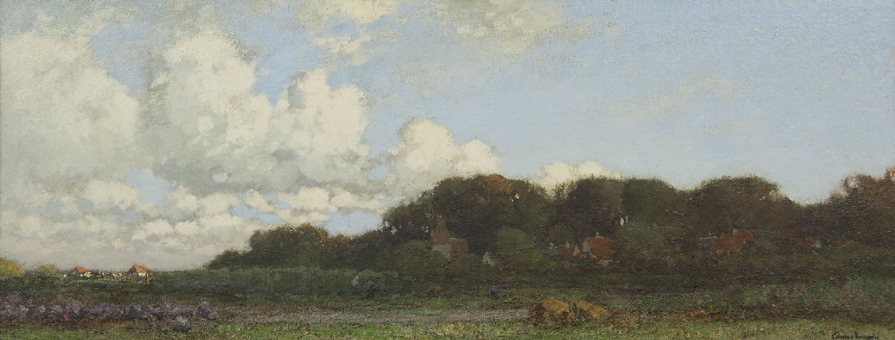 Kuijpers C.  | Cornelis Kuijpers, Landschap bij Heelsum, olieverf op doek 51,0 x 132,0 cm, gesigneerd rechtsonder