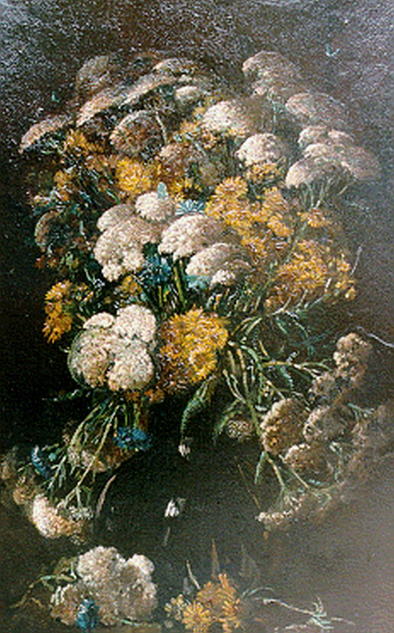 Goedvriend Th.F.  | Theodoor Franciscus 'Theo' Goedvriend, Veldboeket, 78,5 x 48,0 cm, gesigneerd rechtsonder