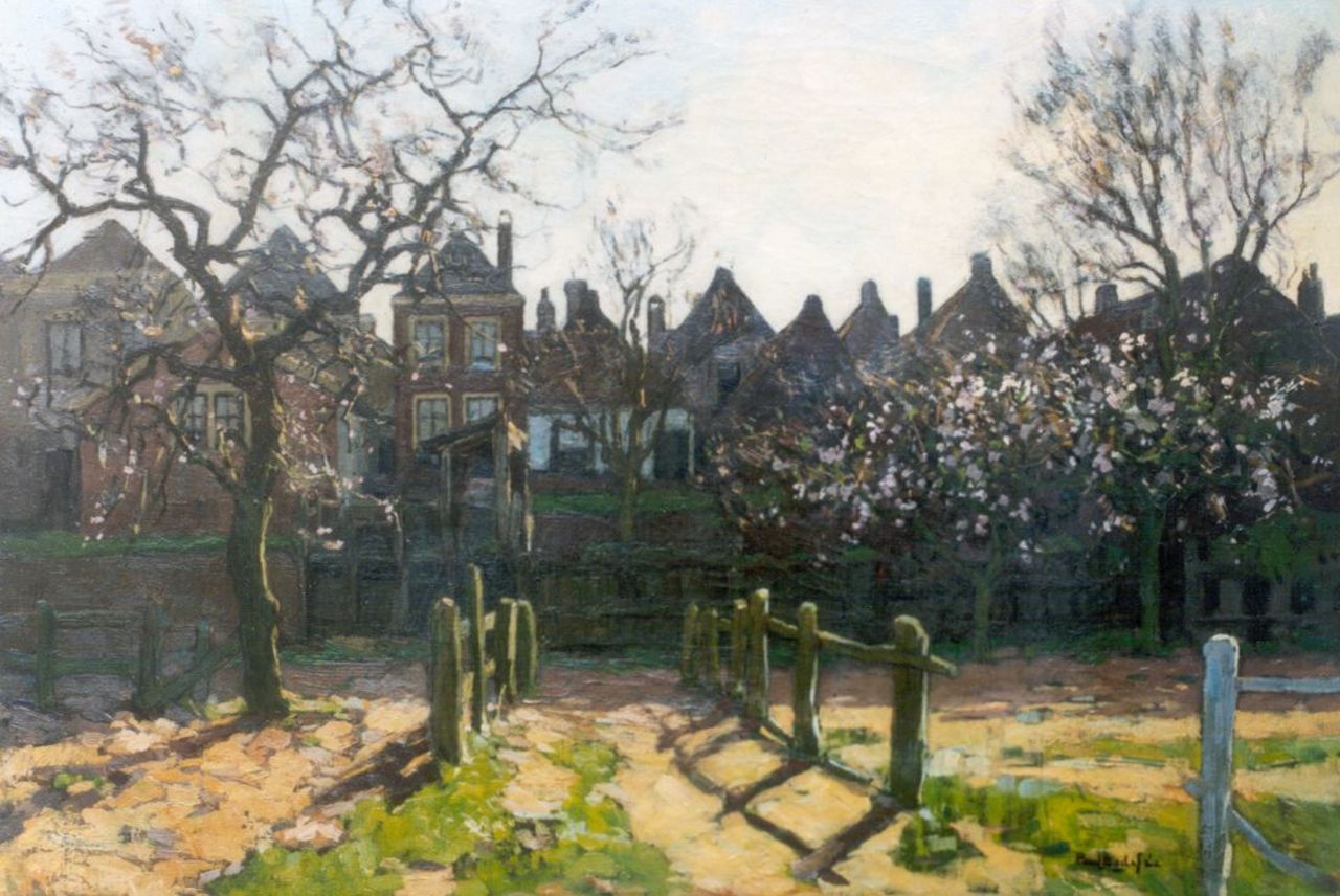 Bodifée J.P.P.  | Johannes Petrus Paulus 'Paul' Bodifée, Langs het kanaal, olieverf op doek 39,8 x 60,2 cm, gesigneerd rechtsonder