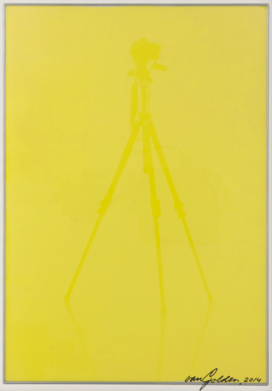 Golden D. van | Daniel 'Daan' van Golden | Grafiek te koop aangeboden | Gele reflectie (Yellow Reflection), inkjet print 34,5 x 25,0 cm, gesigneerd rechtsonder en gedateerd 2014