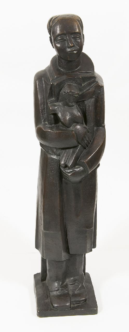 Jozef Cantré | Ecce homo, brons, 81,3 cm, gesigneerd op de basis