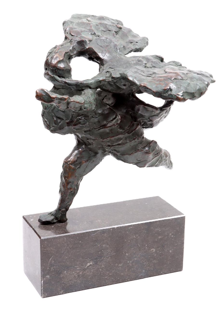 Wolkers J.H.  | 'Jan' Hendrik Wolkers | Beelden en objecten te koop aangeboden | Leda en de zwaan, brons 33,0 x 24,0 cm, gedateerd 1956