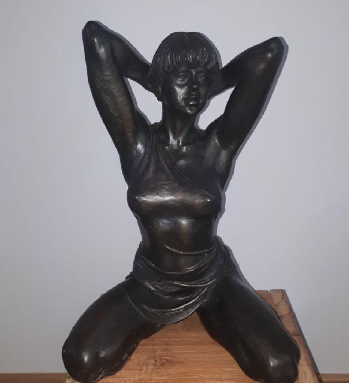 Irénée Duriez | Pascale, brons, 56,0 x 34,0 cm, gesigneerd op de onderkant