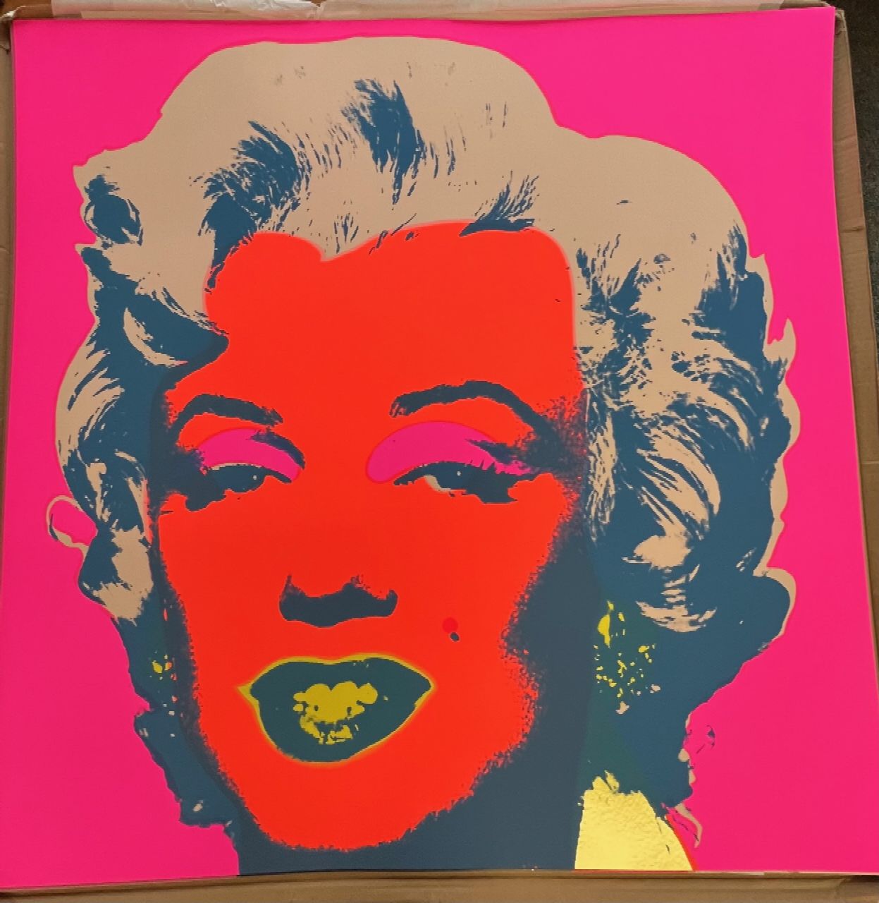 Naar Andy Warhol | Naar Andy Warhol | Grafiek te koop aangeboden | Marilyn, zeefdruk op papier 91,0 x 91,0 cm, prijs zonder lijst Naar Andy Warhol | Naar Andy Warhol | Grafiek te koop aangeboden | Marilyn, zeefdruk op papier 91,0 x 91,0 cm, prijs zonder lijst