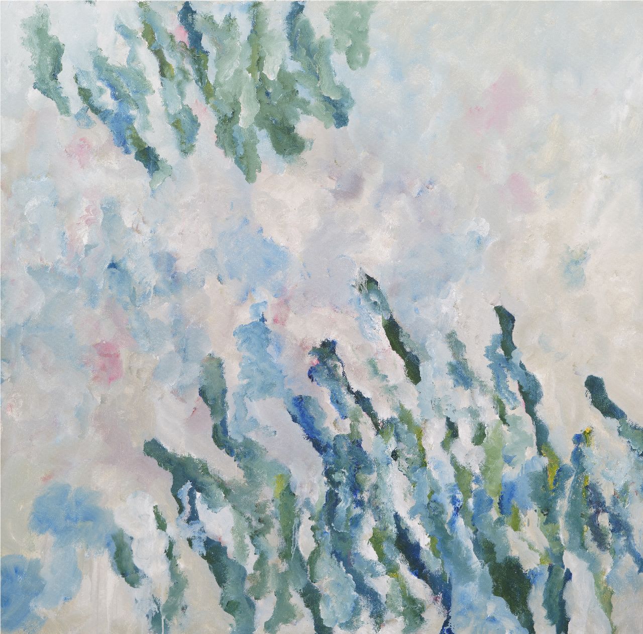 Armando   | Armando | Schilderijen te koop aangeboden | Gestrüpp, olieverf op doek 150,2 x 150,1 cm, gesigneerd op spieraam en gedateerd 28-2-07 op spieraam