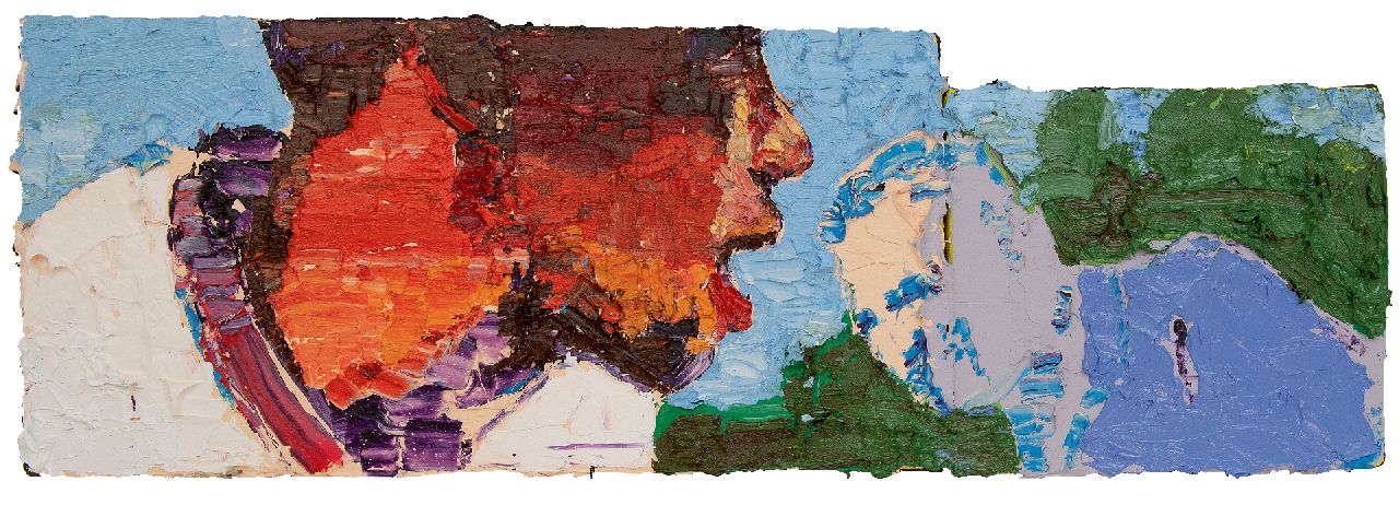 Blaaker C.H.  | Carlos Henny Blaaker | Schilderijen te koop aangeboden | Cartagena, olieverf op doek 26,0 x 77,0 cm