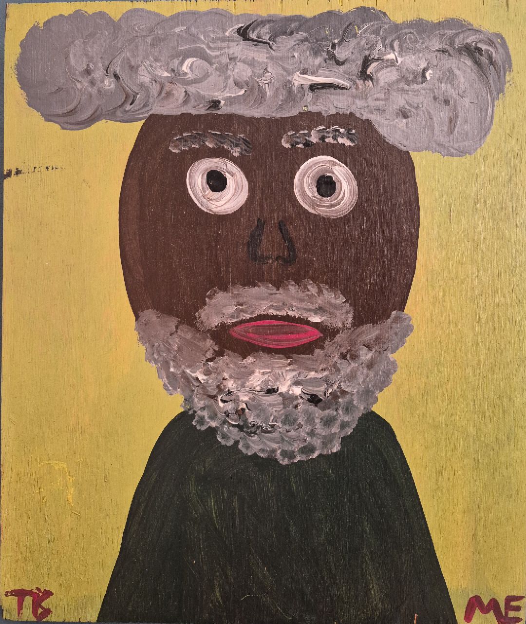 Brown T.  | Timothy 'Tim' Brown | Schilderijen te koop aangeboden | Me, olieverf op paneel 45,3 x 39,3 cm, gesigneerd linksonder