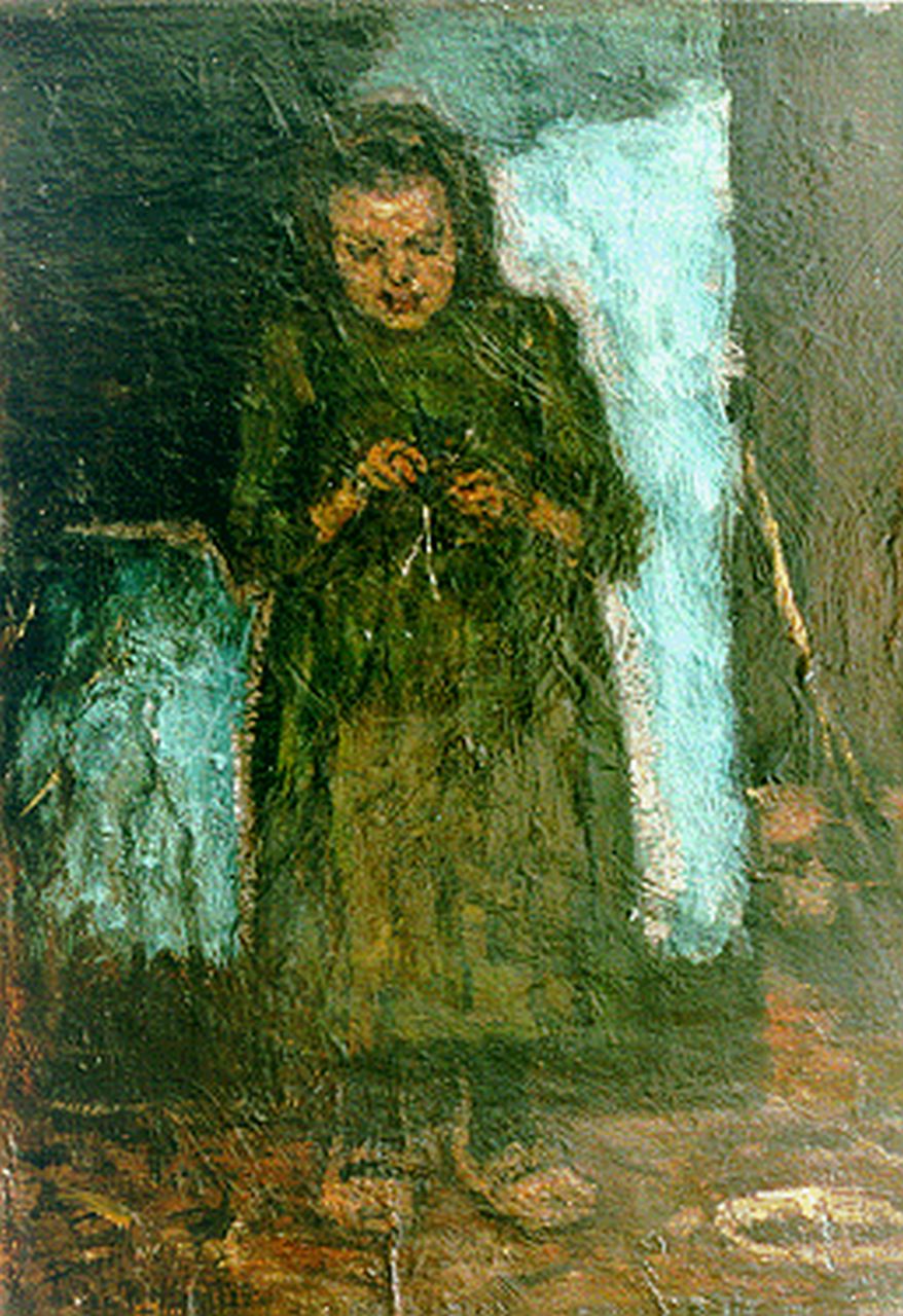 Robertson S.  | Susanne 'Suze' Robertson, Breistertje, olieverf op doek 42,7 x 30,3 cm, gesigneerd linksonder