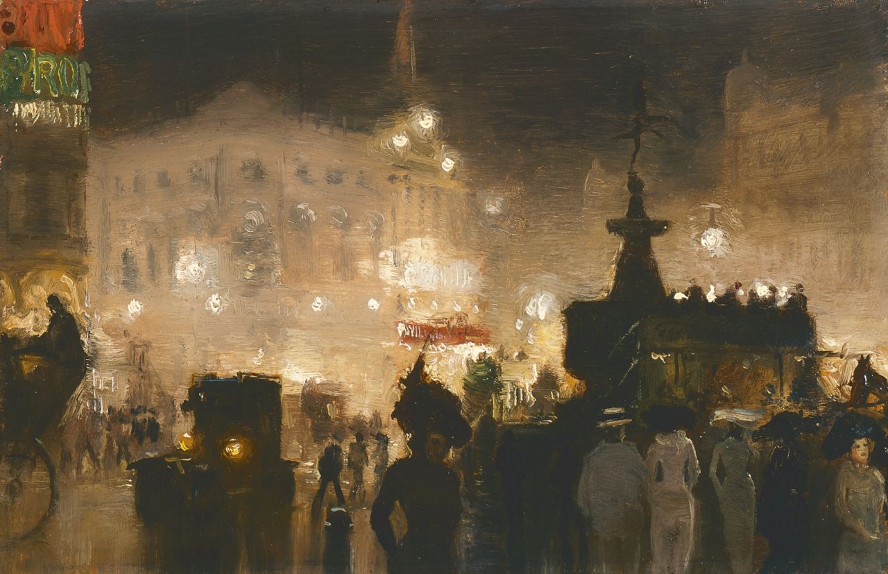 Hyde-Pownall G.  | George Hyde-Pownall, Piccadilly Circus, 15,0 x 23,3 cm