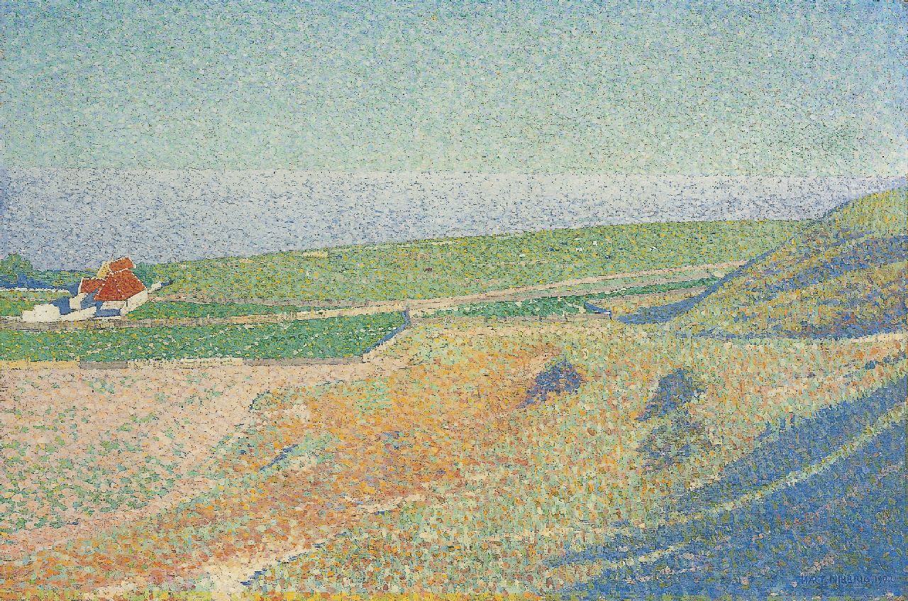 Hart Nibbrig F.  | Ferdinand Hart Nibbrig, Vlieland, olieverf op doek 40,0 x 60,0 cm, gesigneerd rechtsonder en gedateerd 1902