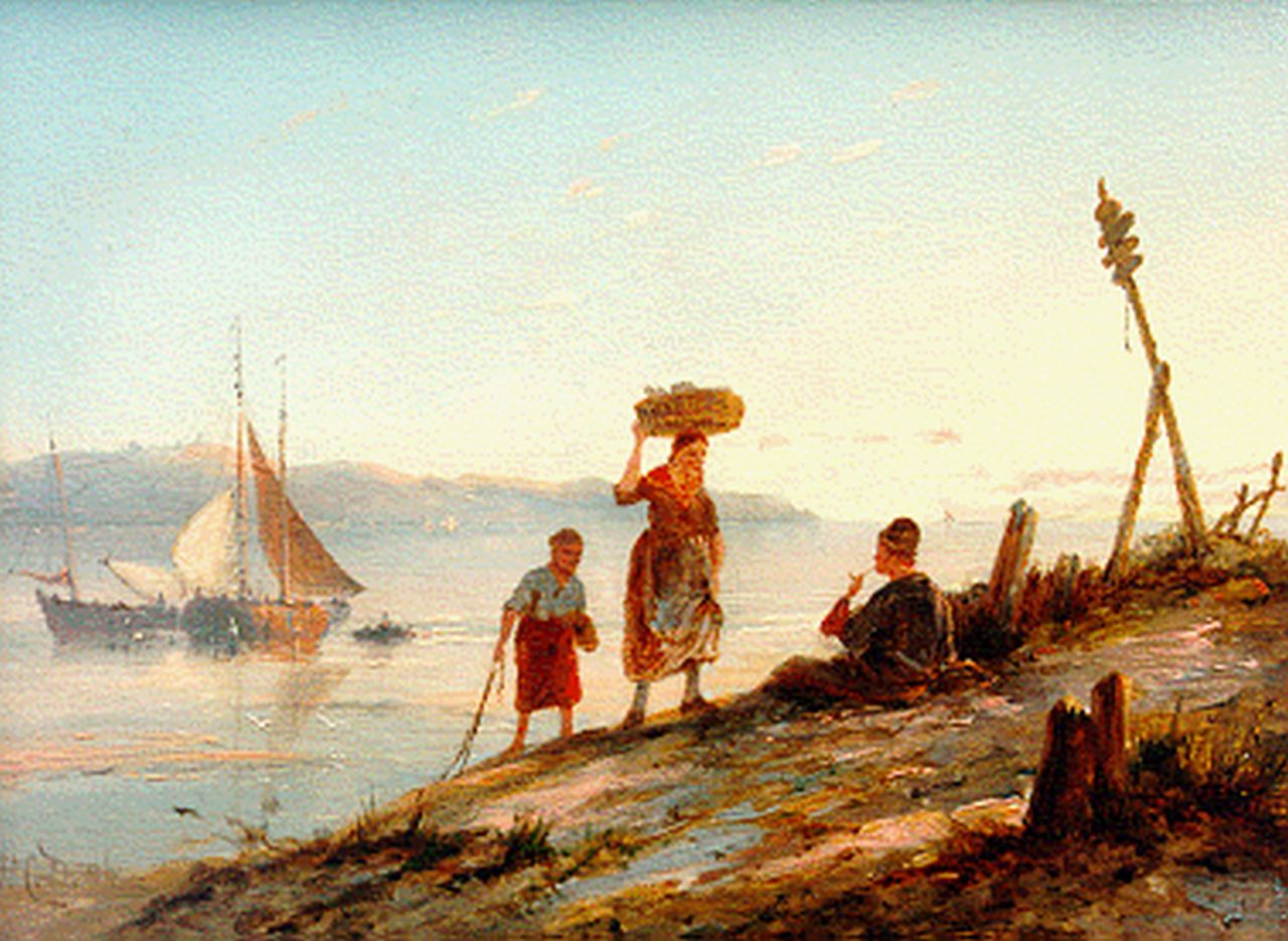 Dommershuijzen P.C. | Pieter Cornelis Dommershuijzen, In de duinen, olieverf op paneel 15,2 x 20,2 cm, gesigneerd linksonder initialen en gedateerd '86 Dommershuijzen P.C. | Pieter Cornelis Dommershuijzen, In de duinen, olieverf op paneel 15,2 x 20,2 cm, gesigneerd linksonder initialen en gedateerd '86