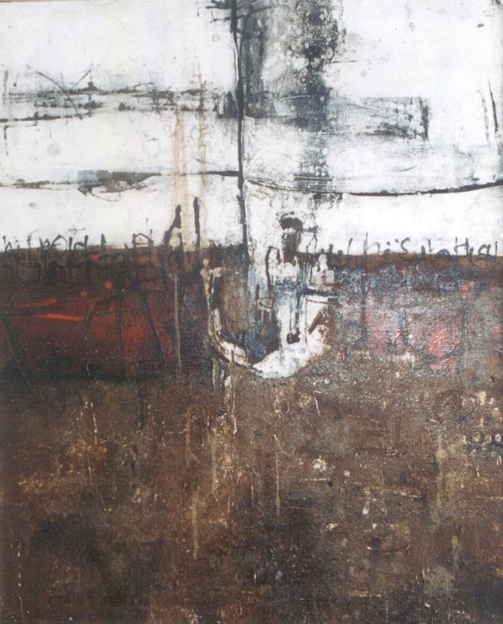 Forrester J.  | John Forrester, Aldila Mark, olieverf op doek 100,0 x 81,4 cm, gesigneerd verso en verso gedateerd 1962