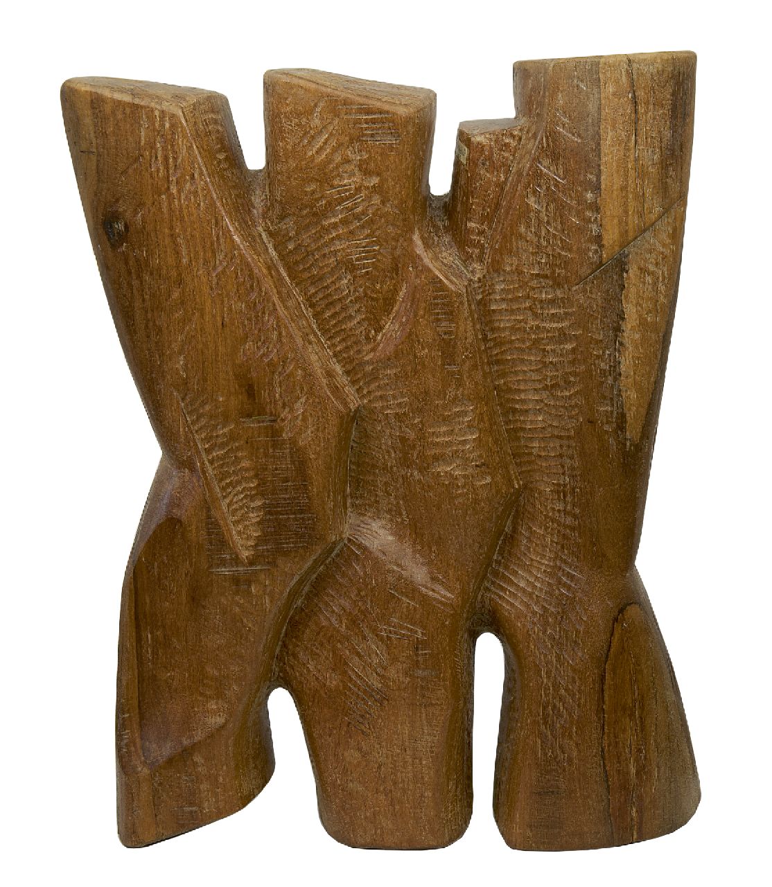 Dolf Breetvelt | Drie-eenheid, hout, 60,5 x 47,0 cm, gesigneerd op achterzijde