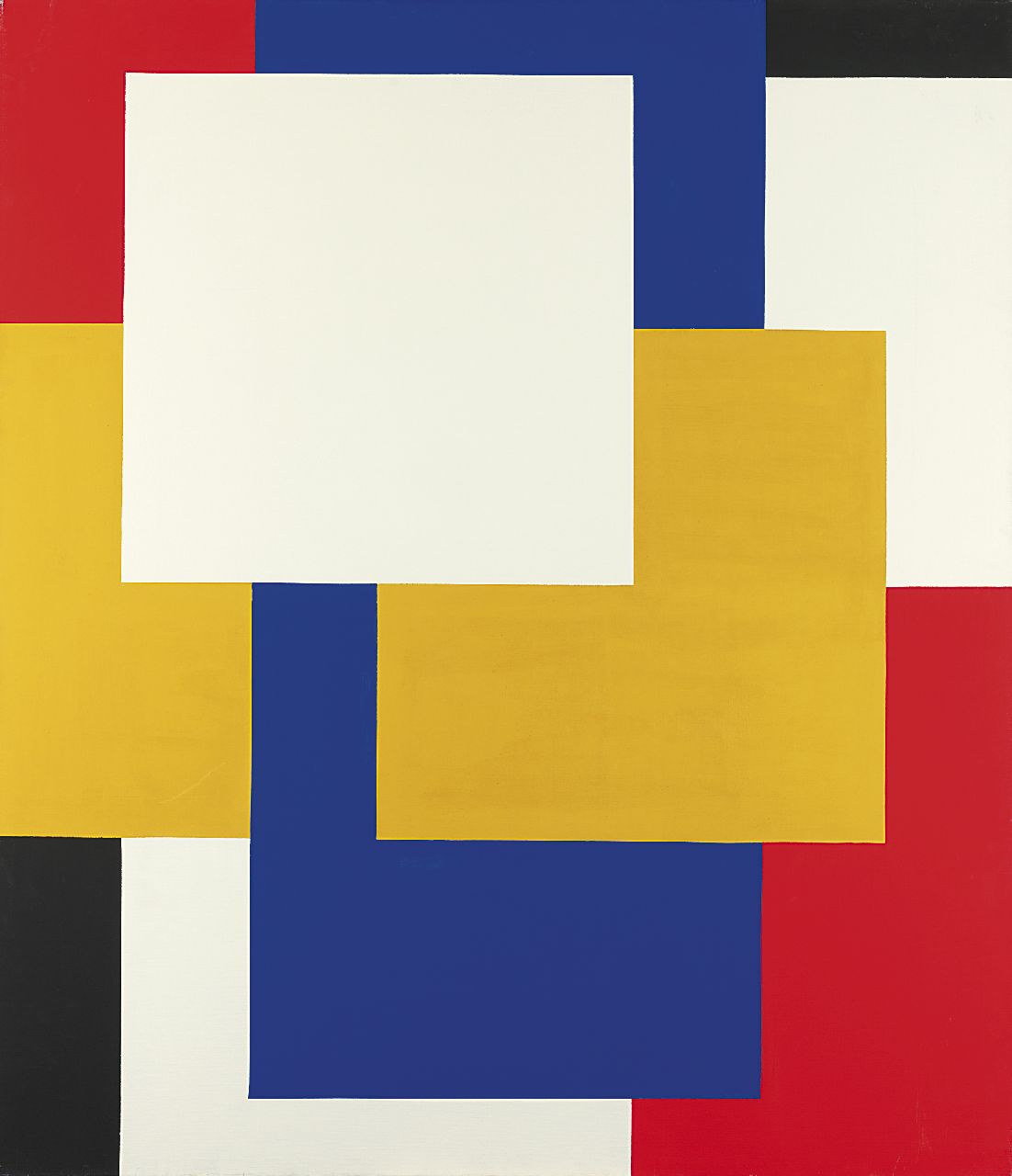 Berg S.R. van den | Sybren Ridsert 'Siep' van den Berg, Compositie, olieverf op doek 150,0 x 130,0 cm, gesigneerd op spieraam met initialen en te dateren jaren '70