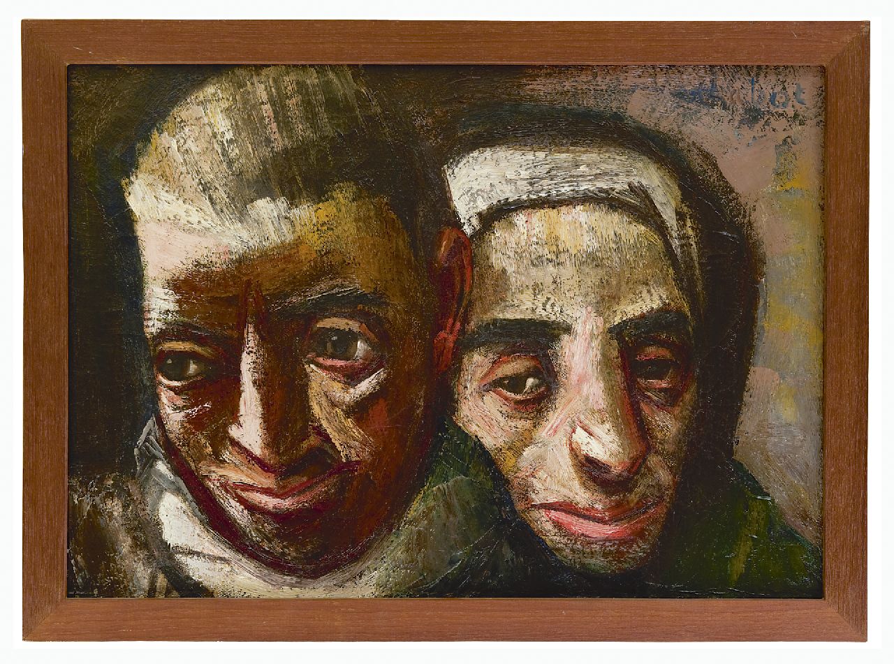 Chabot H.  | Hendrik 'Henk' Chabot, De vervolgden, olieverf op doek 45,6 x 64,0 cm, gesigneerd rechtsboven en te dateren 1944