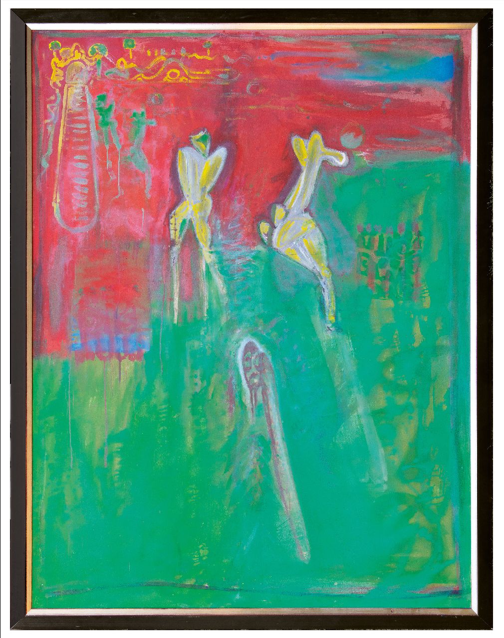 Birza R.  | Rob Birza | Schilderijen te koop aangeboden | Gulf, eitempera op doek 137,2 x 79,7 cm, gesigneerd op spieraam en gedateerd op spieraam '89-'90