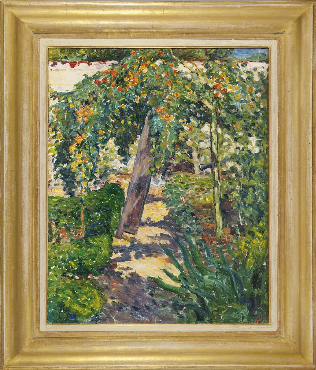 Valtat L.  | Louis Valtat, L'arbre dans le jardin, olieverf op doek 81,0 x 65,0 cm, gesigneerd rechtsonder met stempelsignatuur en te dateren 1896