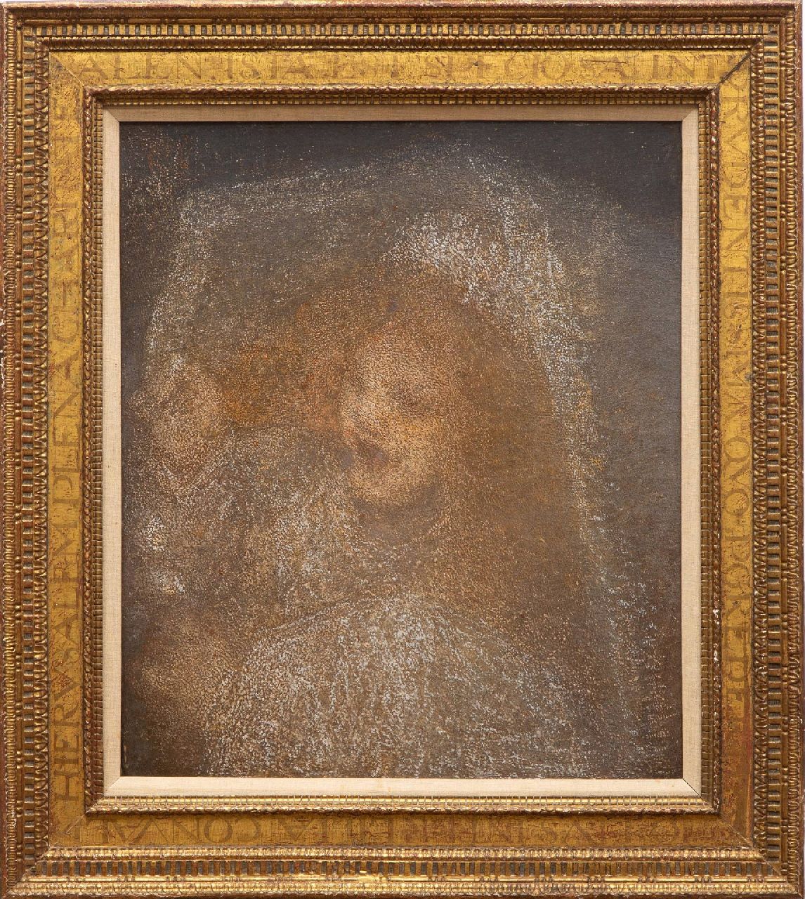 Maris M.  | Matthijs 'Thijs' Maris | Schilderijen te koop aangeboden | Meisje met bruidssluier, olieverf op doek 66,5 x 57,5 cm, te dateren ca. 1905-1915