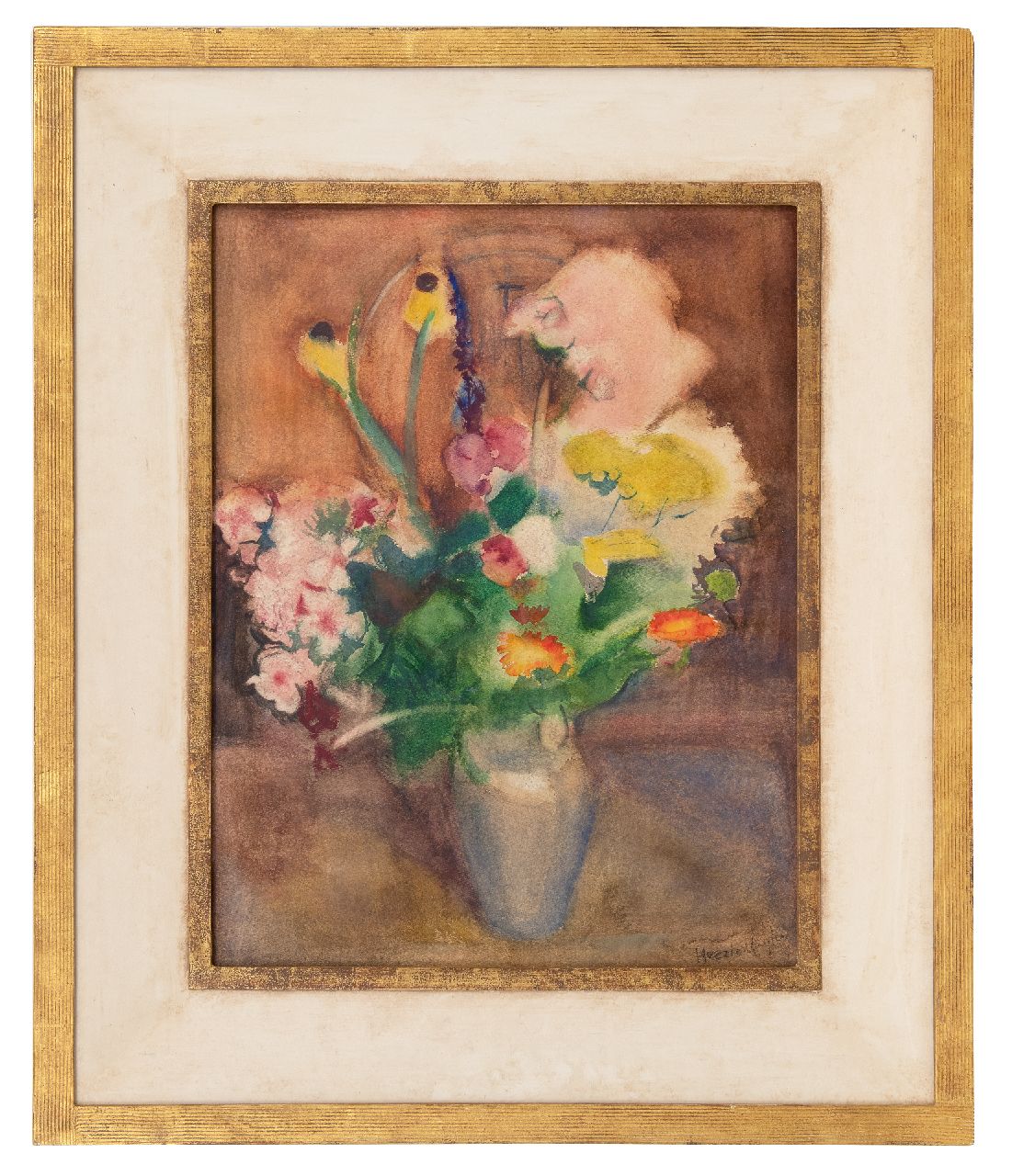 Kuijten H.J. | Henricus Johannes 'Harrie' Kuijten | Aquarellen en tekeningen te koop aangeboden | Zomerbloemen, aquarel op papier 55,5 x 42,4 cm, gesigneerd rechtsonder Kuijten H.J. | Henricus Johannes 'Harrie' Kuijten | Aquarellen en tekeningen te koop aangeboden | Zomerbloemen, aquarel op papier 55,5 x 42,4 cm, gesigneerd rechtsonder