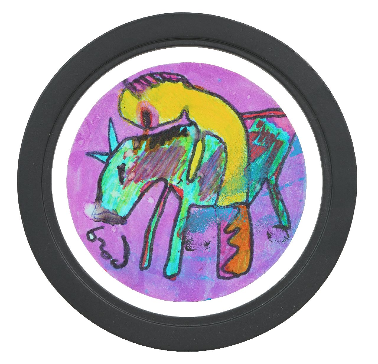 Brood H.  | Herman Brood |  te koop aangeboden | Bierviltje (27729), gesigneerd linksonder