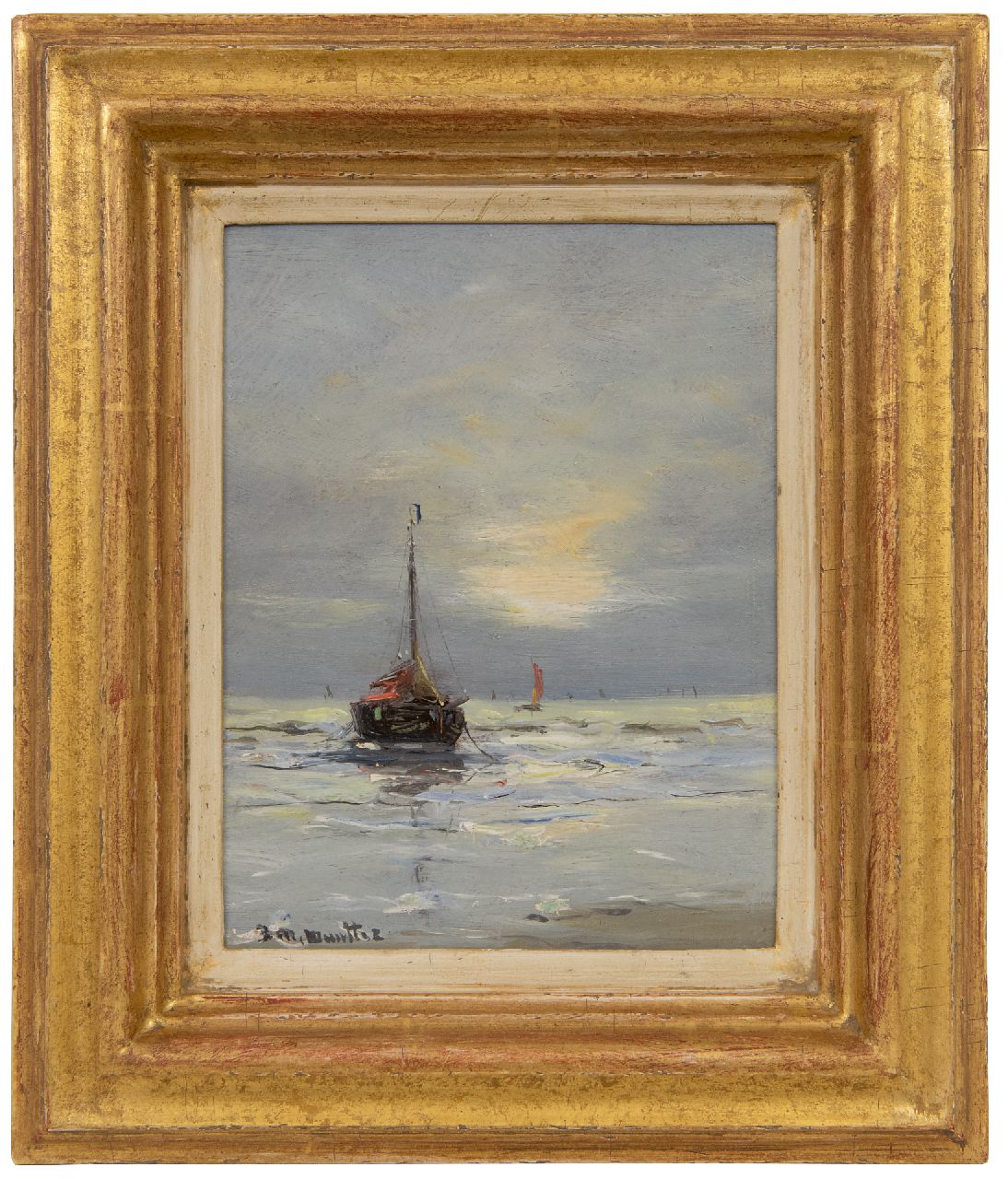 Munthe G.A.L. | Gerhard Arij Ludwig 'Morgenstjerne' Munthe | Schilderijen te koop aangeboden | Avondstemming, olieverf op schildersboard 19,9 x 14,9 cm, gesigneerd linksonder Munthe G.A.L. | Gerhard Arij Ludwig 'Morgenstjerne' Munthe | Schilderijen te koop aangeboden | Avondstemming, olieverf op schildersboard 19,9 x 14,9 cm, gesigneerd linksonder