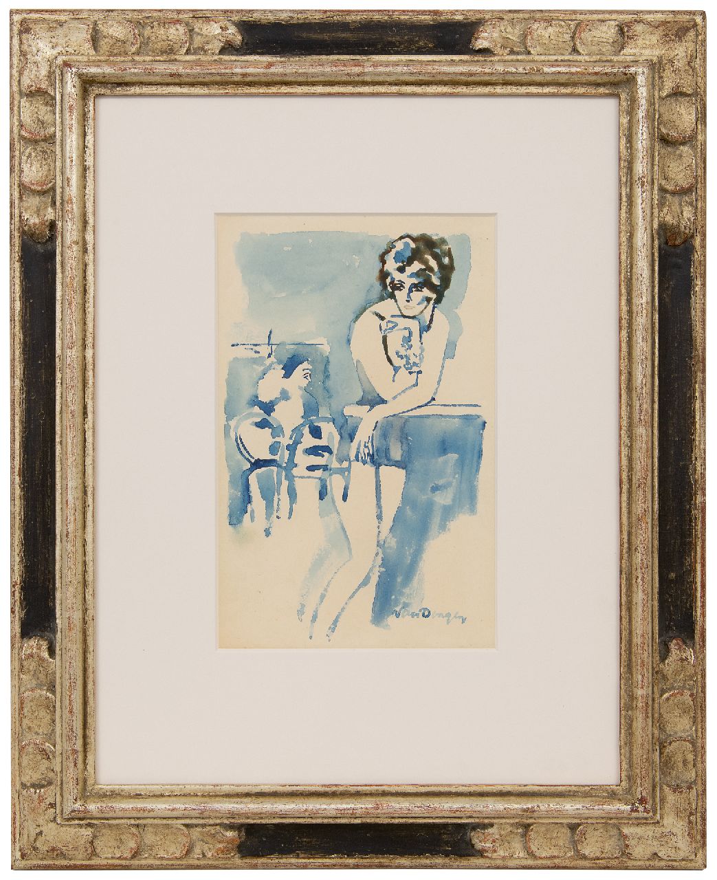 Dongen C.T.M. van | Cornelis Theodorus Maria 'Kees' van Dongen | Aquarellen en tekeningen te koop aangeboden | Baigneuse à Deauville, aquarel op papier 25,0 x 16,0 cm, gesigneerd rechtsonder en te dateren jaren 20 Dongen C.T.M. van | Cornelis Theodorus Maria 'Kees' van Dongen | Aquarellen en tekeningen te koop aangeboden | Baigneuse à Deauville, aquarel op papier 25,0 x 16,0 cm, gesigneerd rechtsonder en te dateren jaren 20