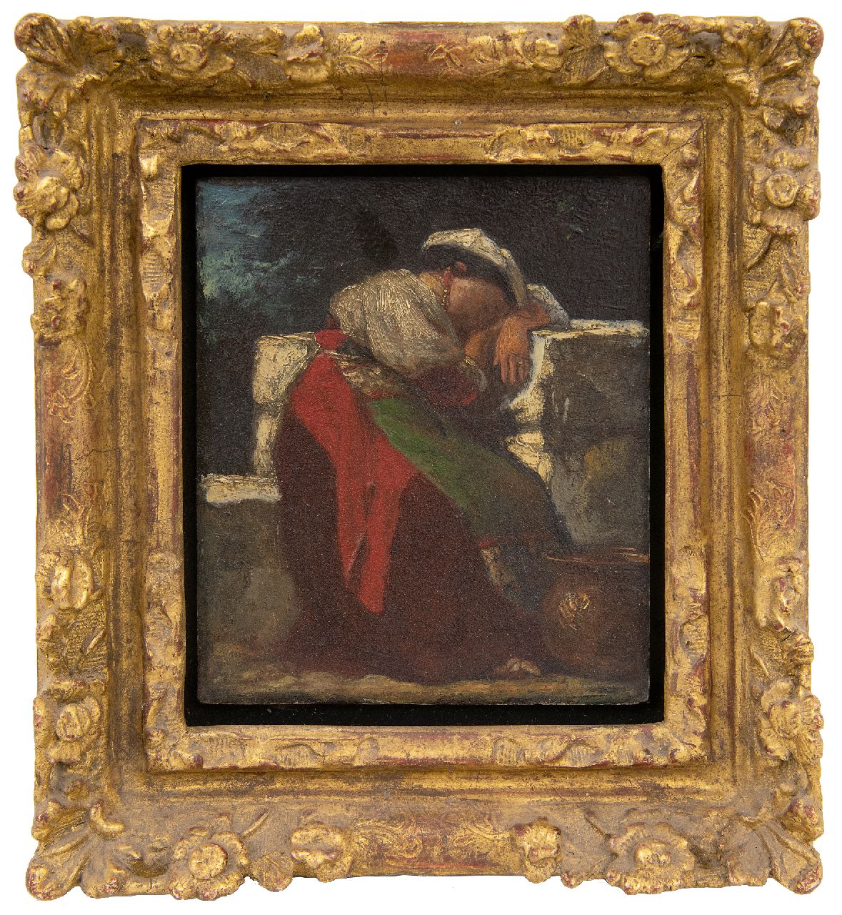 Maris J.H.  | Jacobus Hendricus 'Jacob' Maris, Italienne, olieverf op paneel 14,4 x 12,2 cm