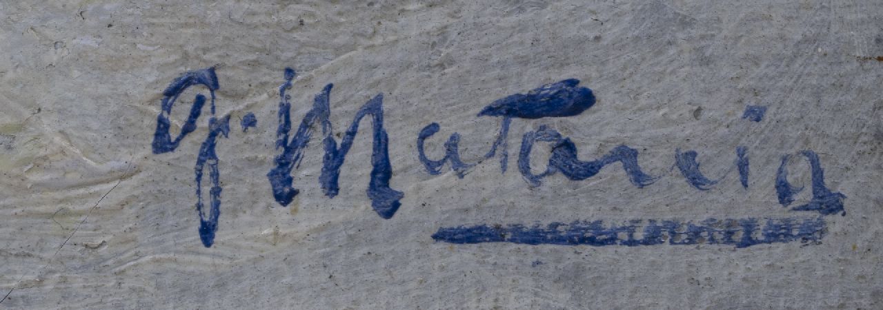 Fortunino Matania signaturen Klaar voor de skitocht