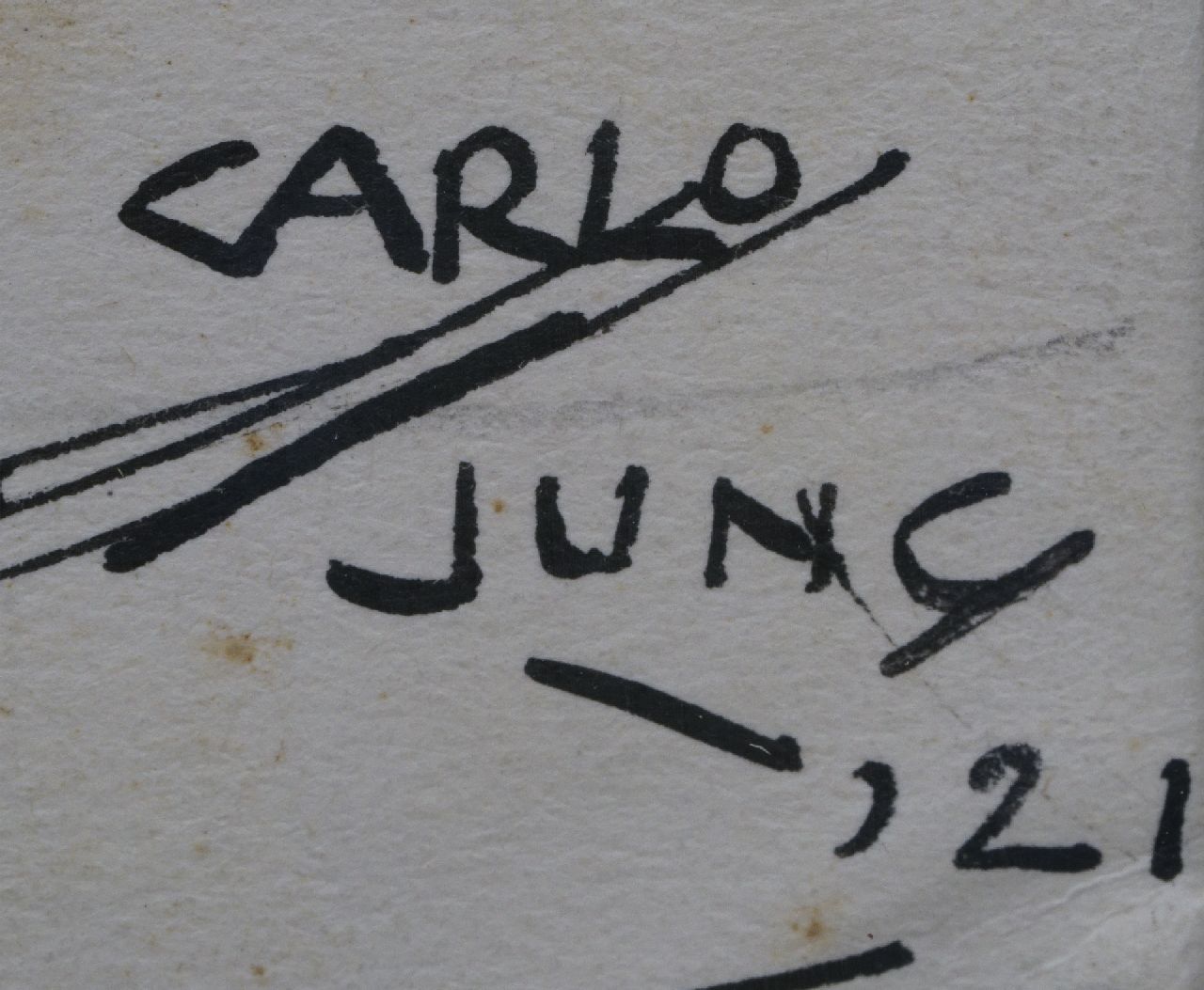 Carlo Jung signaturen Badfestijn (niet te koop)