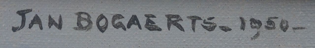 Jan Bogaerts signaturen Droogbloemen in een mandje