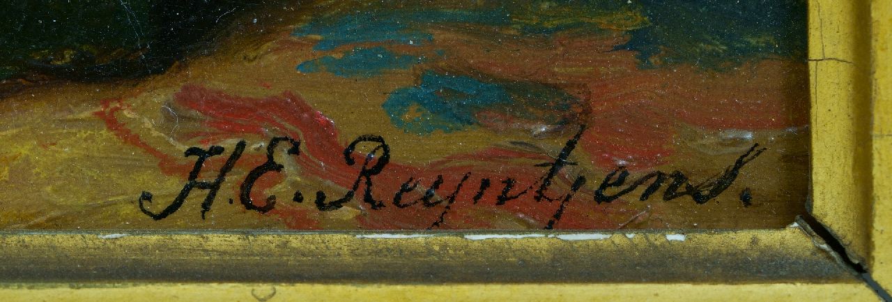 Henricus Engelbertus Reijntjens signaturen De bezegeling van het aanzoek