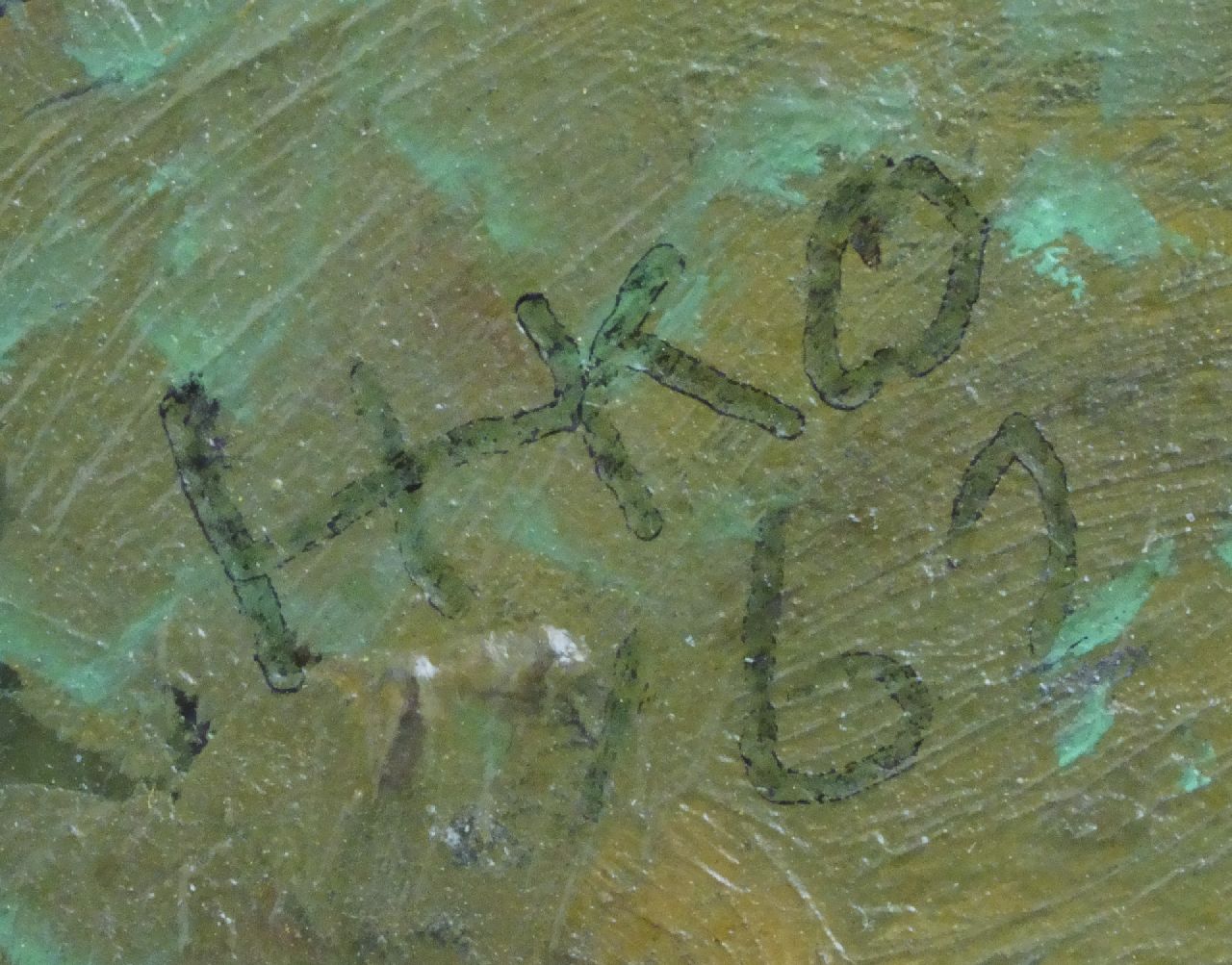 Harm Kamerlingh Onnes signaturen Regenboog op Terschelling