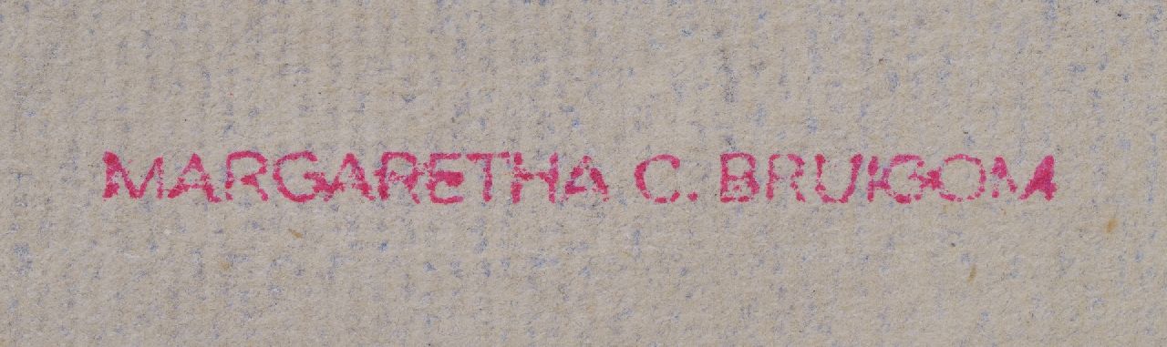 Greta Bruigom signaturen Steltloper