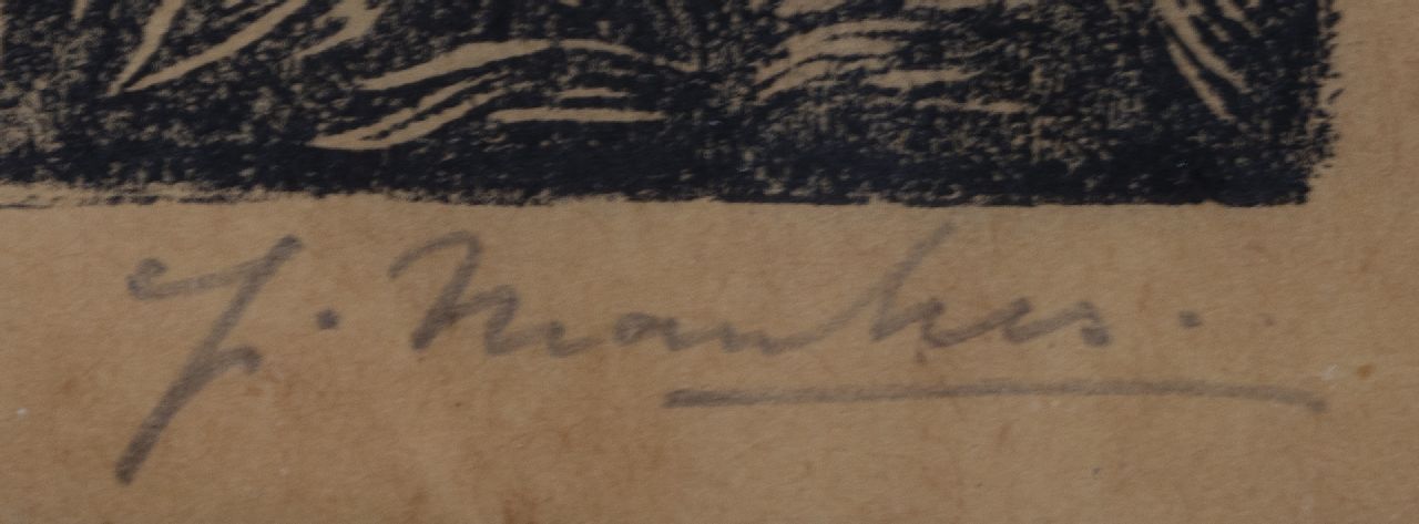 Jan Mankes signaturen Koemelkster