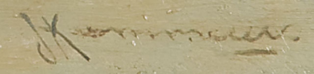 Joh. H. Kaemmerer signaturen Het draaiorgel