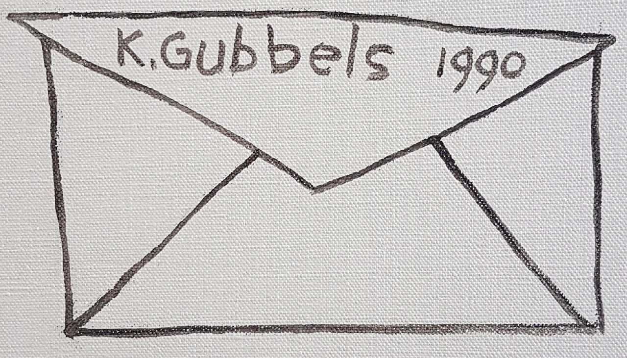 Klaas Gubbels signaturen Zonder titel