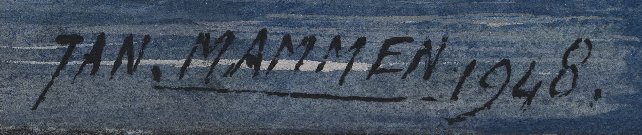 Jan Mammen signaturen Johannes op Patmos
