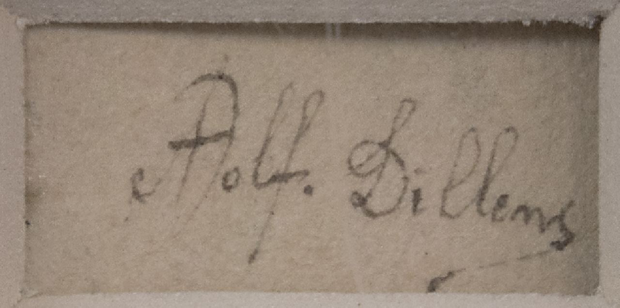 Adolf Dillens signaturen De Hof van Gethsémané