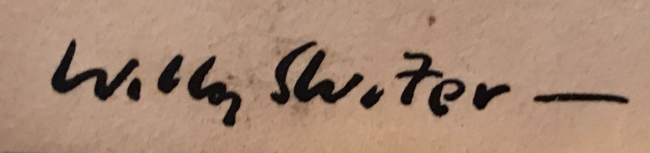 Willy Sluiter signaturen Gebrs. Henke en Zonen, Gelderschekade 5, Amsterdam