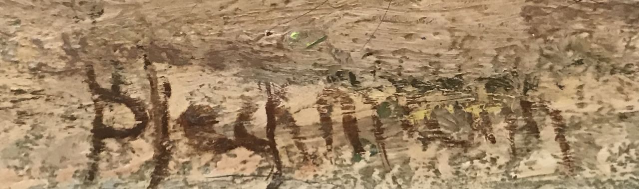 Wilhelm Christiaan Constant Bleckmann signaturen Werkende boeren op bollenveld