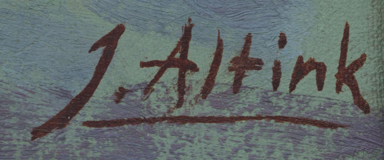 Jan Altink signaturen Jachthaven aan het Paterswoldsemeer