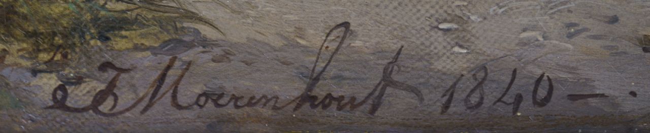 Joseph Moerenhout signaturen Na de jacht