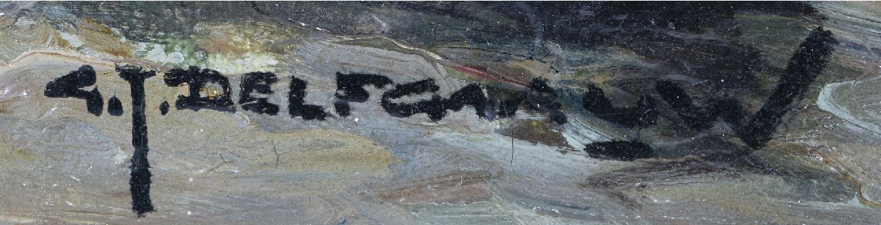 Gerard Delfgaauw signaturen De Waalhaven, Rotterdam