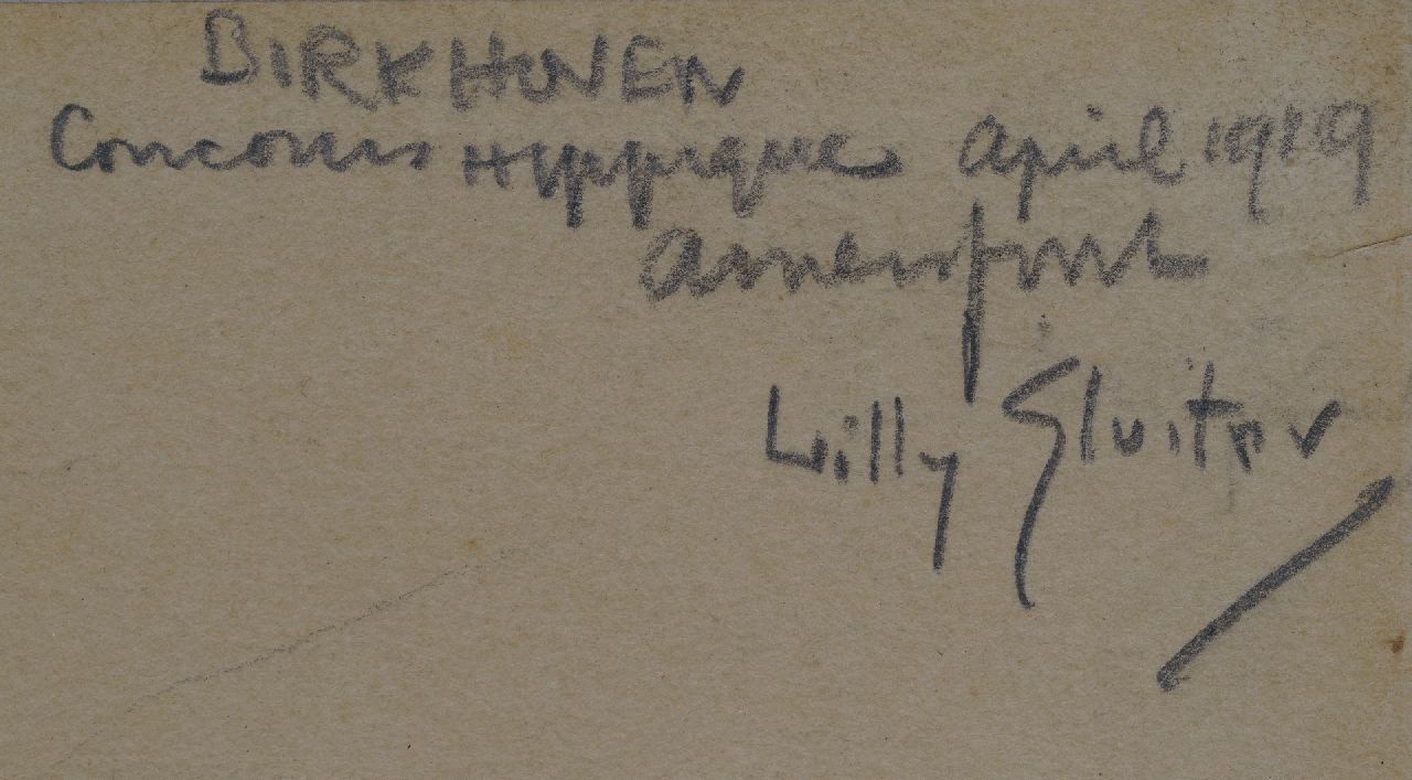 Willy Sluiter signaturen Concours Hippique op Birkhoven